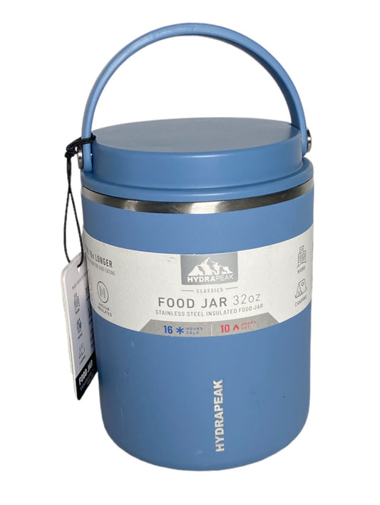 TUPPER TERMICO DE ALUMINIO COLOR AZUL HIDRAPEAK 32 OZ