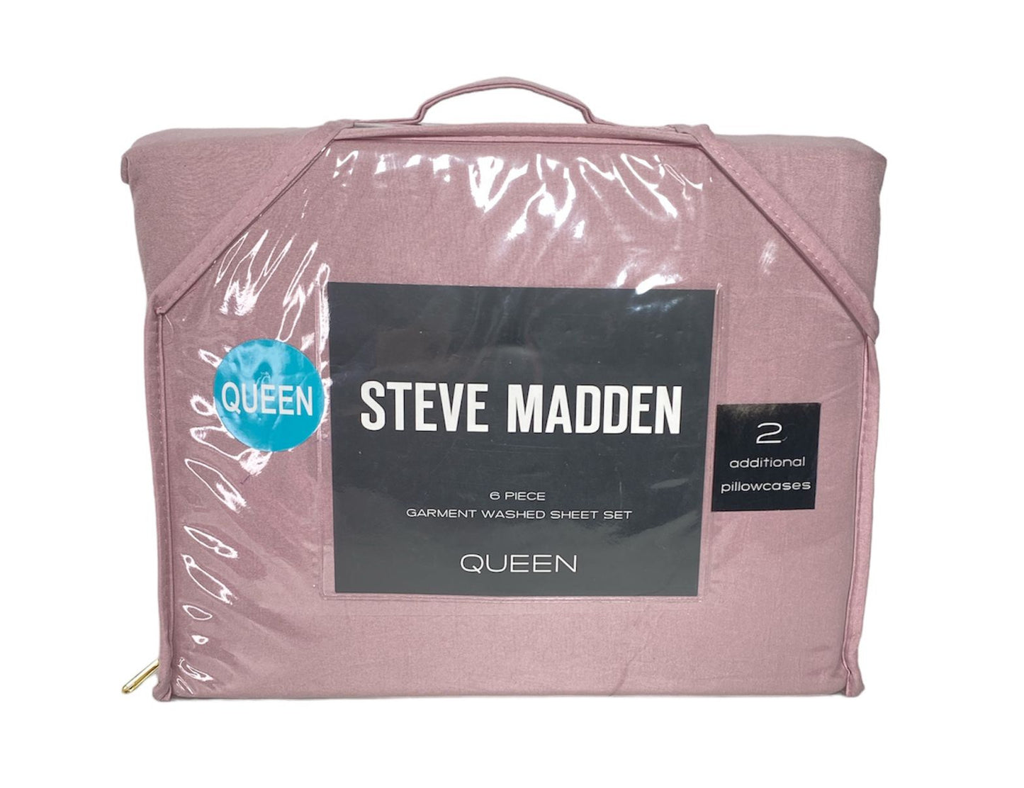 SET SABANAS QUEEN 6 PIEZAS STEVE MADDEN VARIOS COLORES