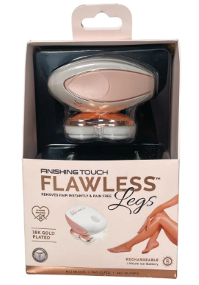 Depiladora Inalámbrica Finishing Touch Flawless Legs – Removedor de Vello Instantáneo